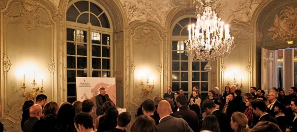 Discours de Grégoire Heuzé, président d'Arpamed © Nilton ALMEIDA