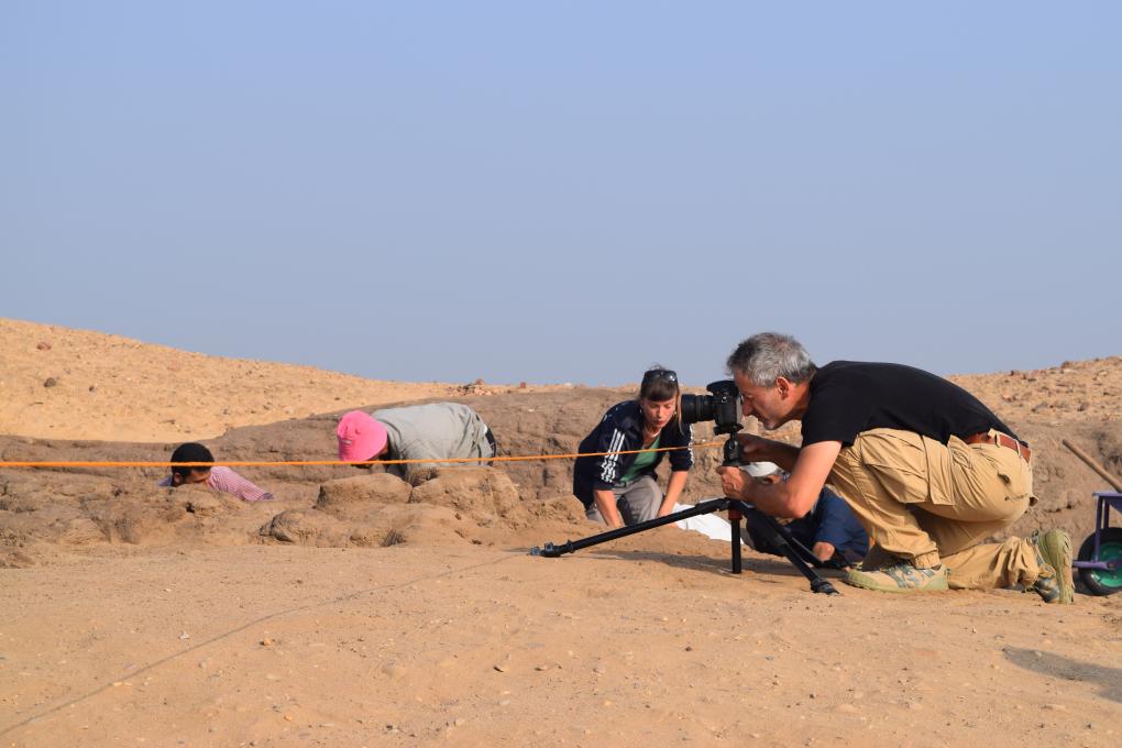 Photogrammétrie du site archéologique